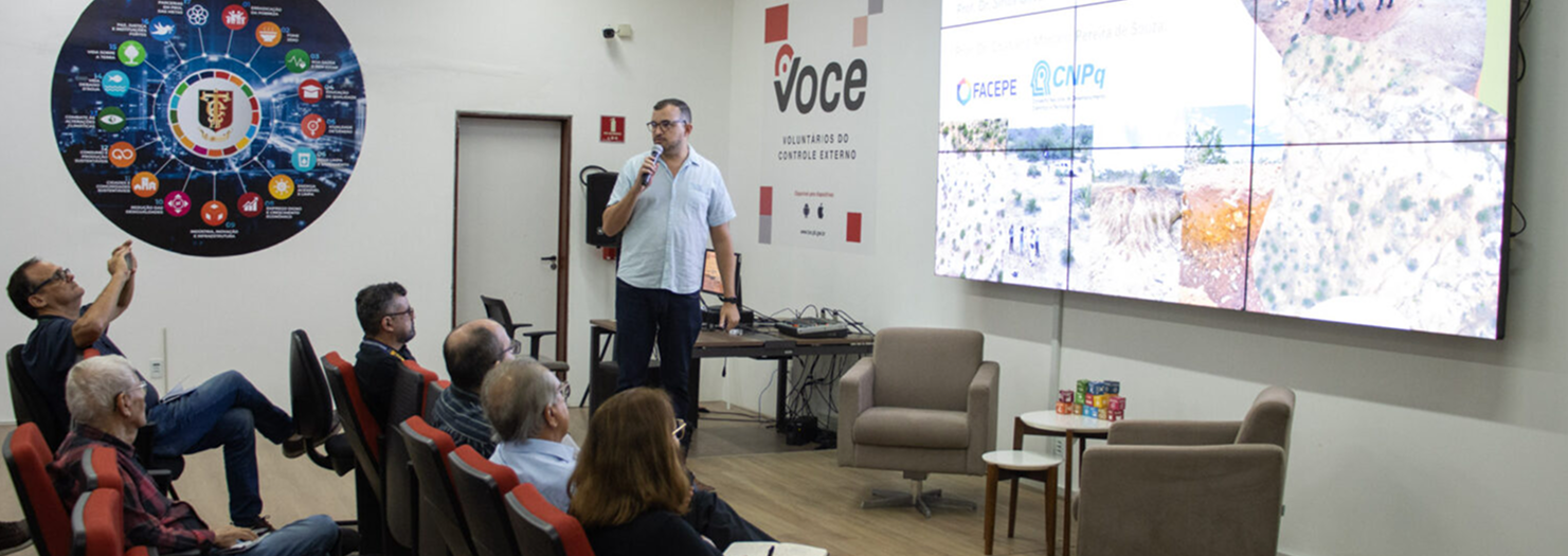 TCE se põe à disposição do Programa da Univasf  contra a desertificação e  a seca